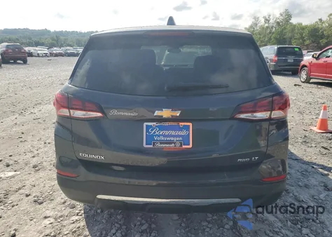 2022 Chevrolet Equinox Lt из США, поврежденный, VIN 2GNAXUEV1N6144321